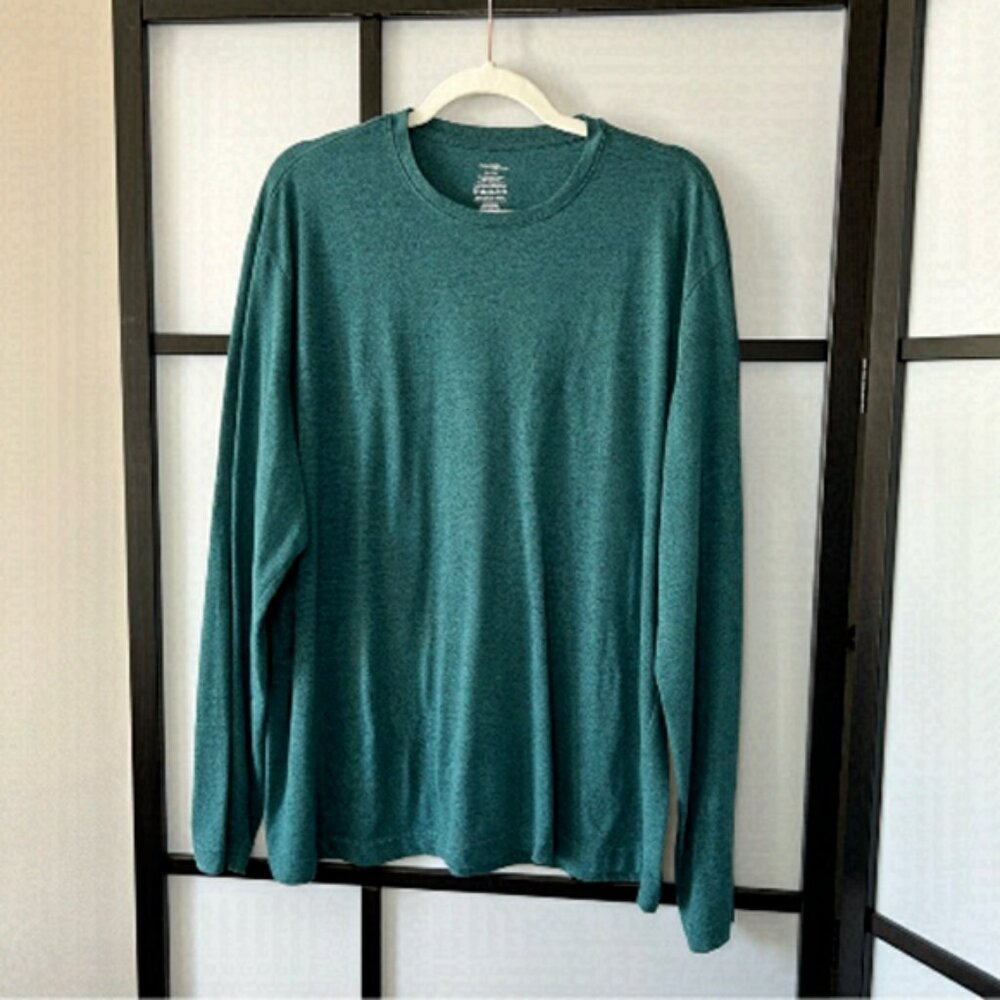George Teal Green Casual & Comfy Long Sleeve Shirt